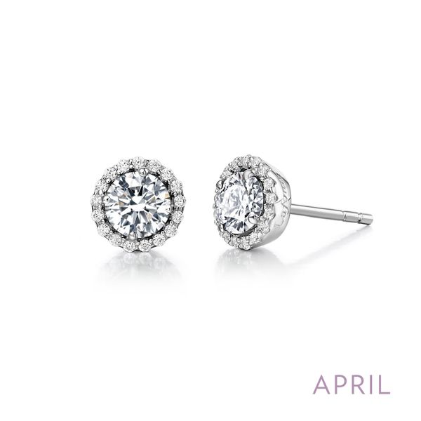 Lafonn Sterling Silver Cubic Zirconia Stud Earrings