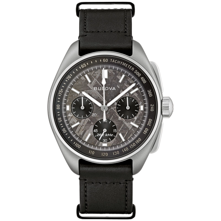 Bulova Lunar Pilot Meteorite Ltd Ed Men's High-Precision 262Khz Quartz Watch 96A312