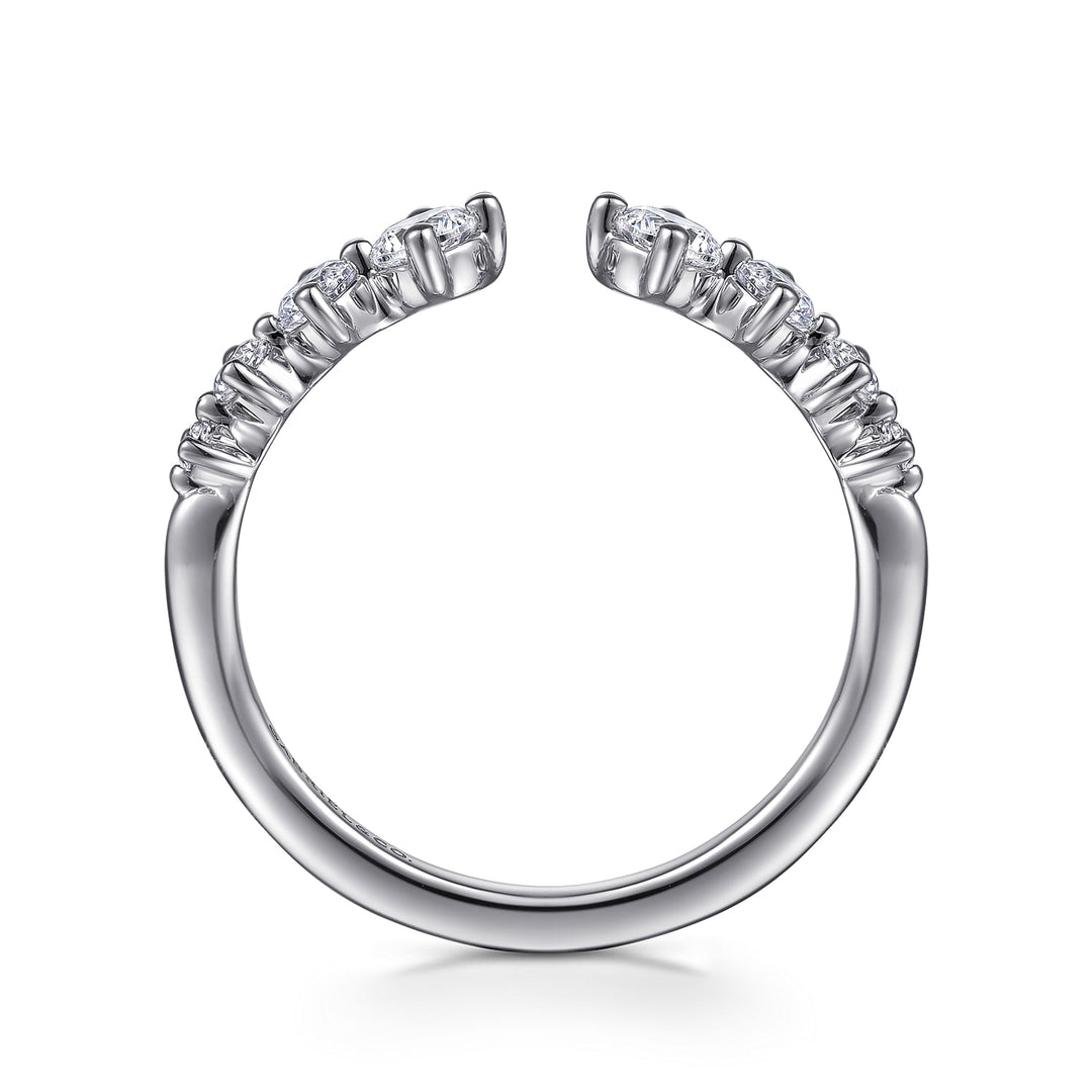 14K White Gold SI G/H 0.50 CTW Diamond Women's Wedding Band