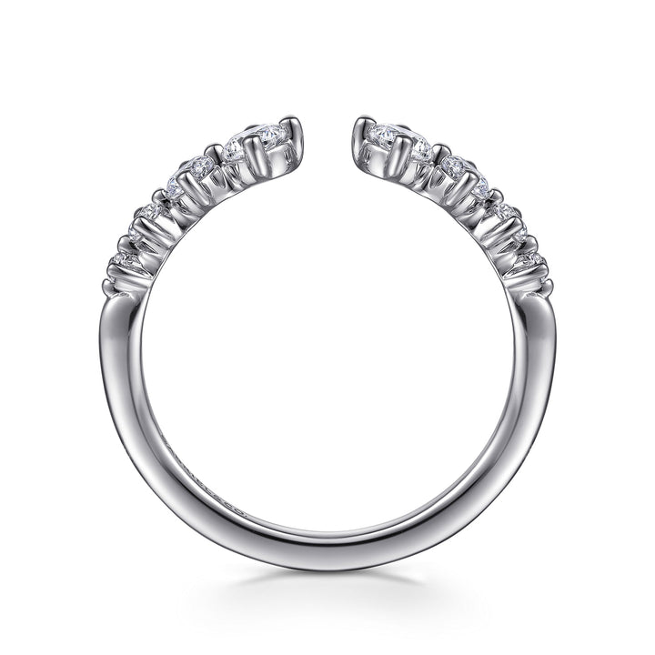 14K White Gold SI G/H 0.50 CTW Diamond Women's Wedding Band
