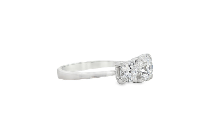 14K White Gold 2.00 CTW LAB Grown Diamond Ring