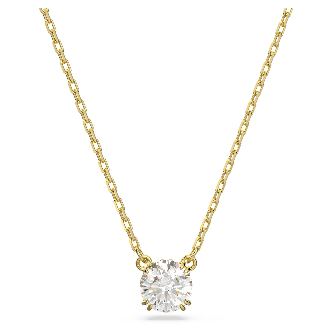Swarovski Constella Gold-Tone Plated Necklace With Clear Zirconia's 5636703