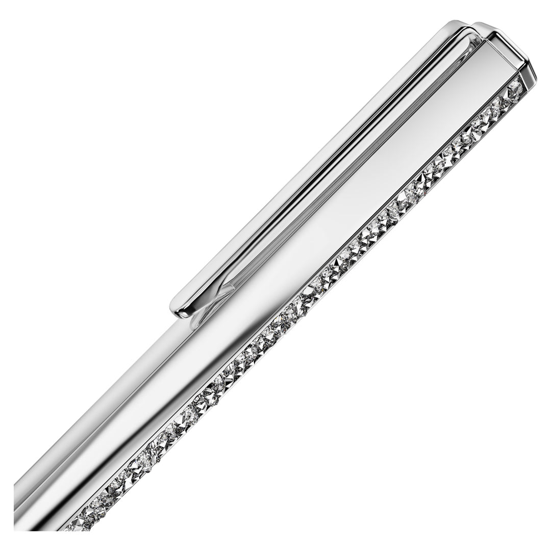 Chrome Plated Swarovski Pen With Crystal Rocks
